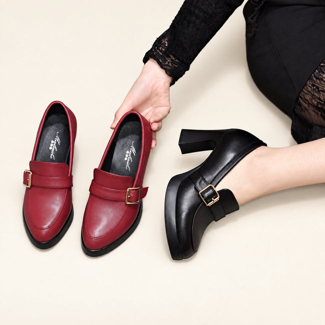 Elena | Loafer mit Schnalle