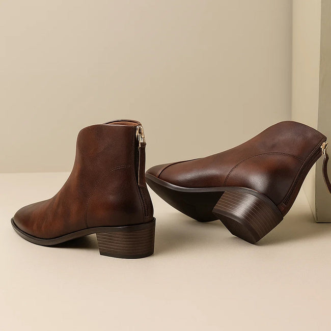 Christina | Stiefeletten mit niedrigem Absatz