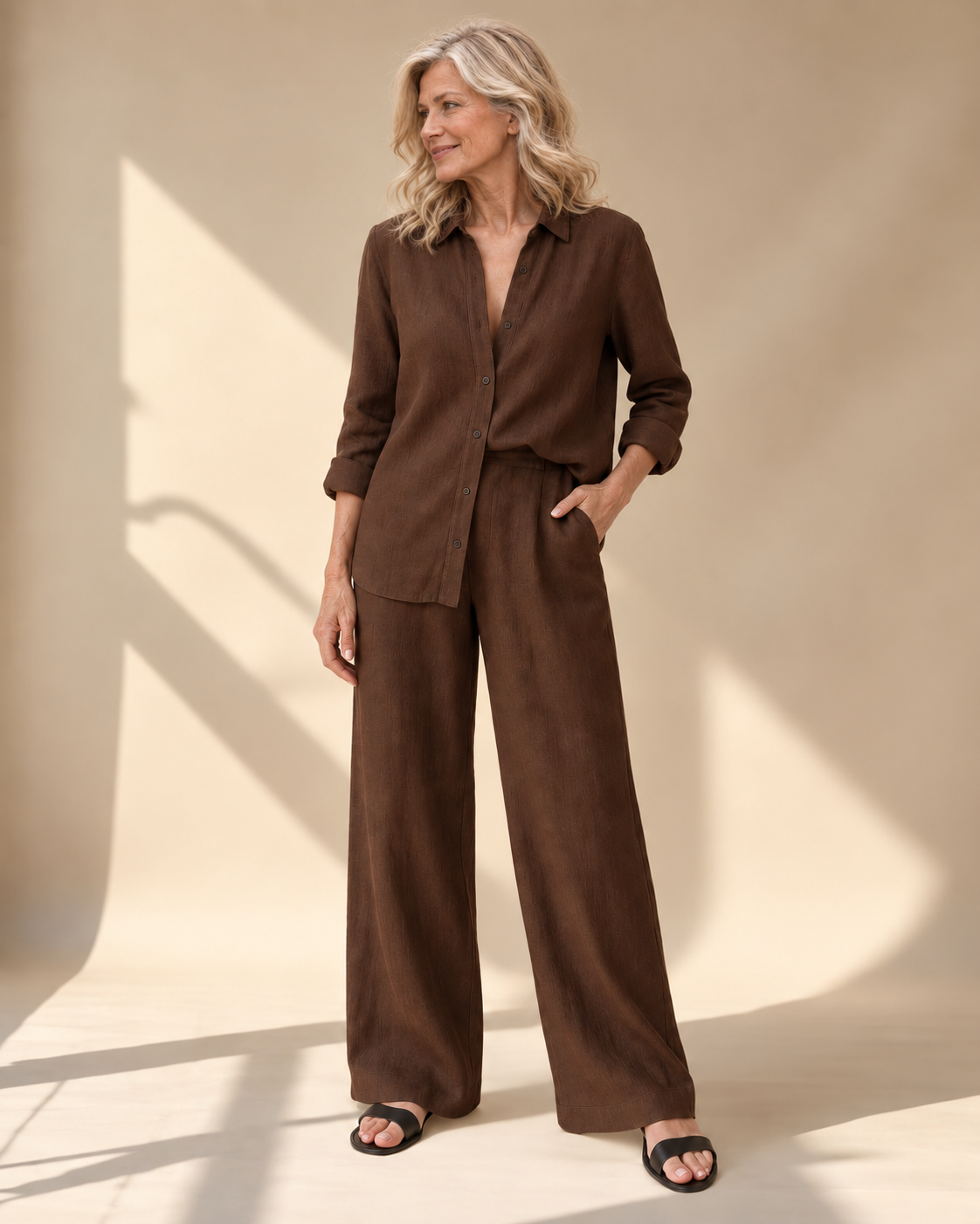 Amélie | Zweiteiliges Set aus Hemd und Hose – Valtor