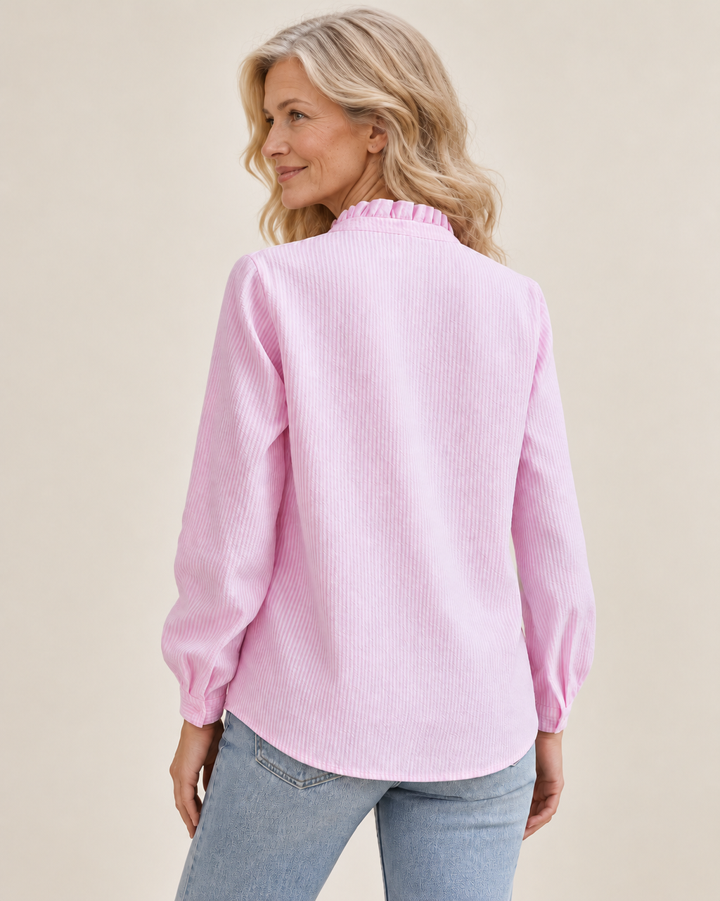 Laura | Bluse mit Rüschendetails