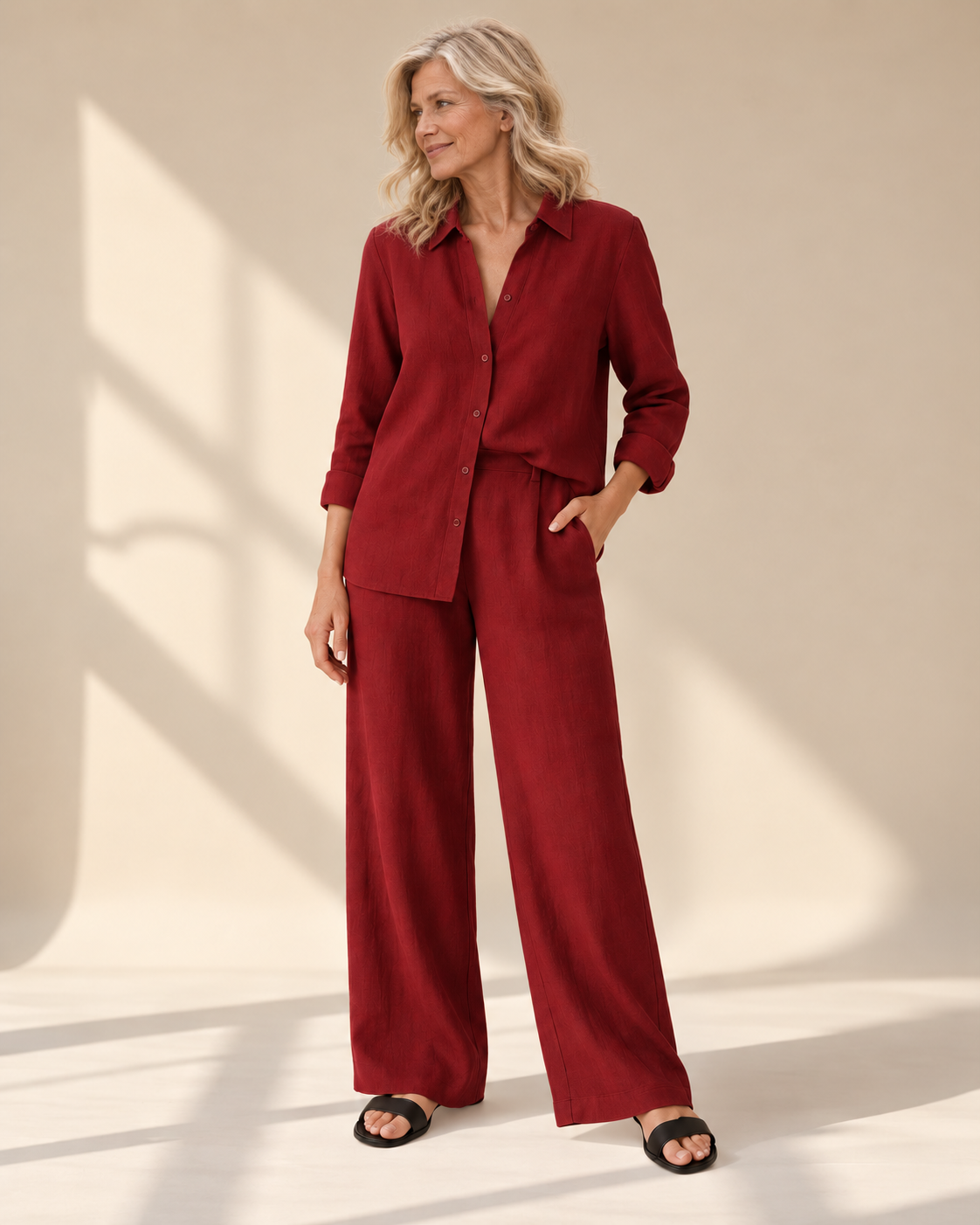 Amélie | Zweiteiliges Set aus Hemd und Hose – Valtor