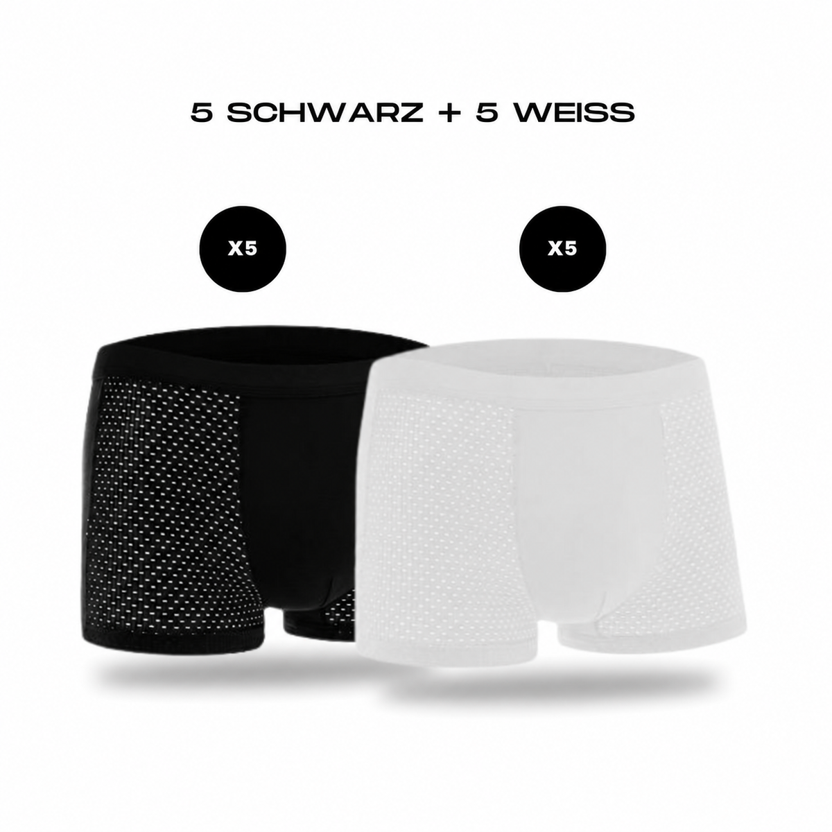 Herren-Boxershorts | 10er-Pack