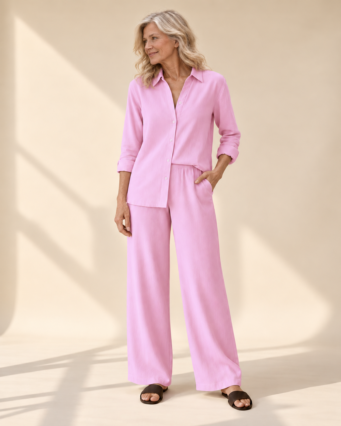 Amélie | Zweiteiliges Set aus Hemd und Hose – Valtor