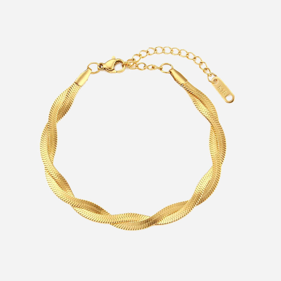 Alma | Armband mit gedrehter Kette