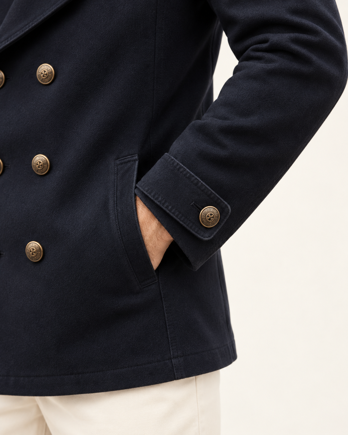 Philipp – Doppelreihige Jacke – Ansicht 4 am Valtor-Modell