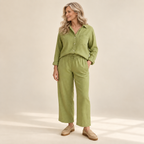 Yvonne | Set aus Bluse und weiter Hose