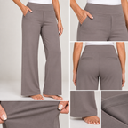 Sanne | Damenhose mit hohem Bund und geradem Bein