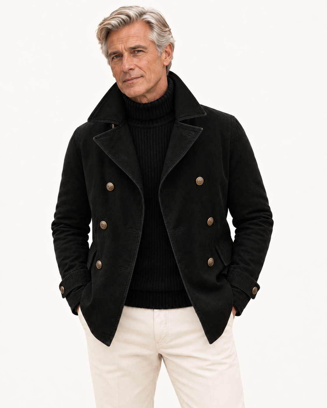 Philipp | Doppelreihige Jacke mit Reverskragen