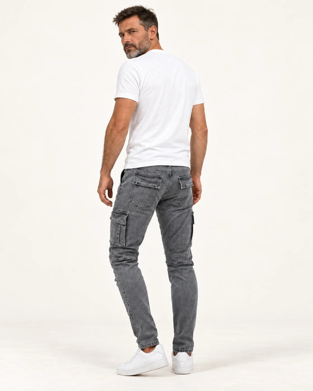 Jens | Cargo-Jeans mit schmalem Bein