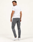 Jens | Cargo-Jeans mit schmalem Bein