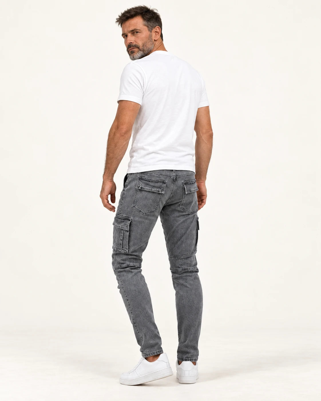 Jens | Cargo-Jeans mit schmalem Bein