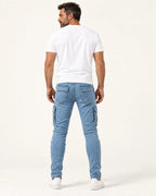 Jens | Cargo-Jeans mit schmalem Bein