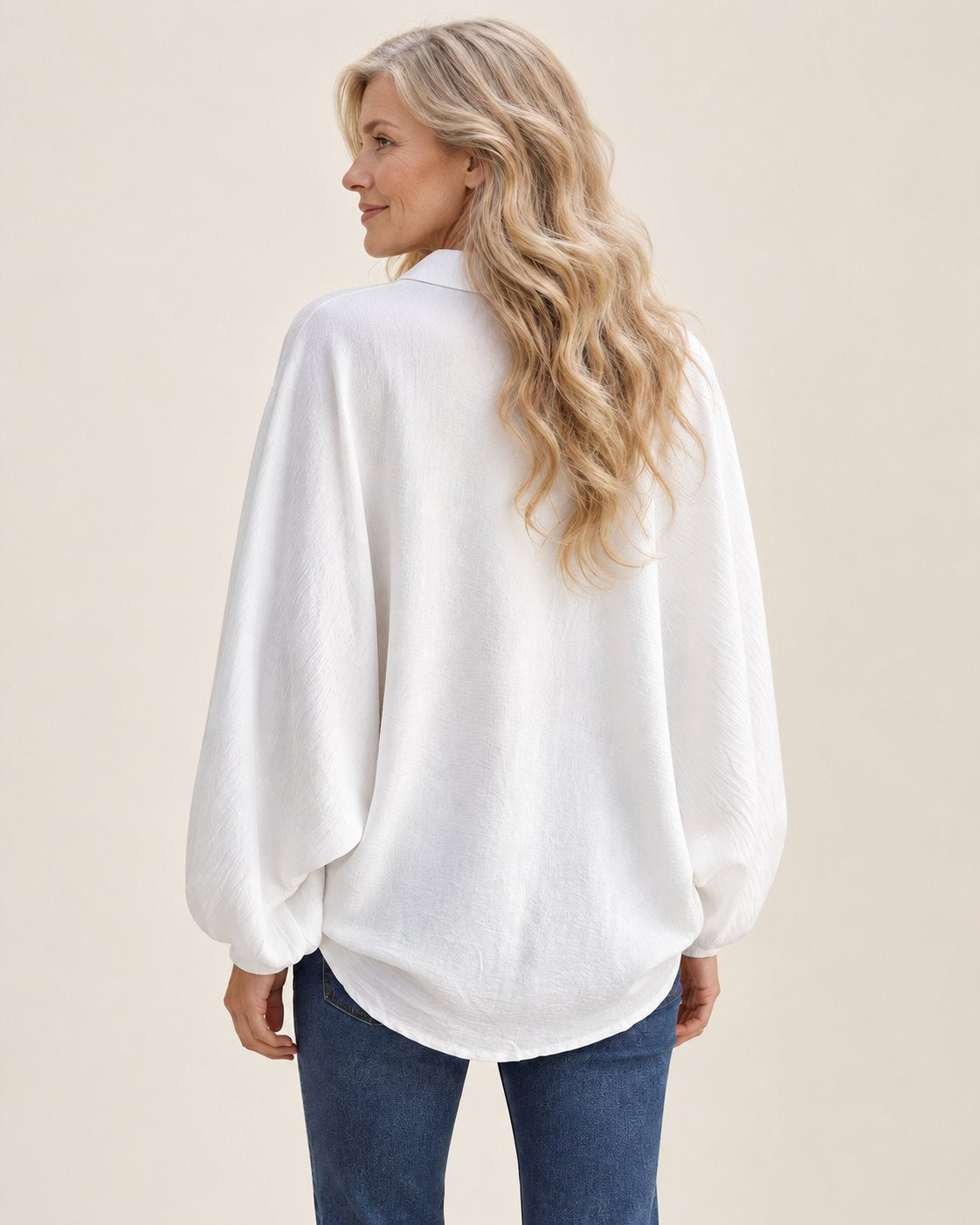 Natalia | Bluse mit Hemdkragen – Produktansicht