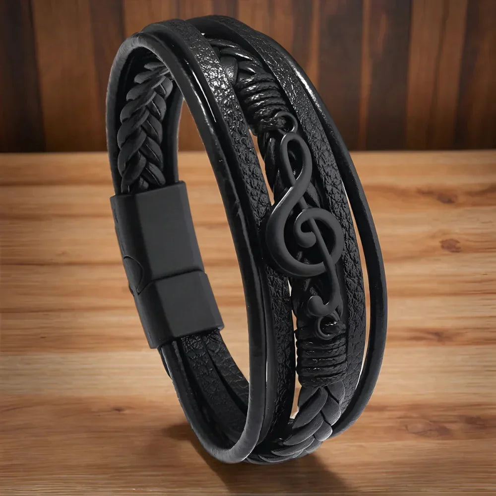 Konrad | Armband mit Musikmotiv