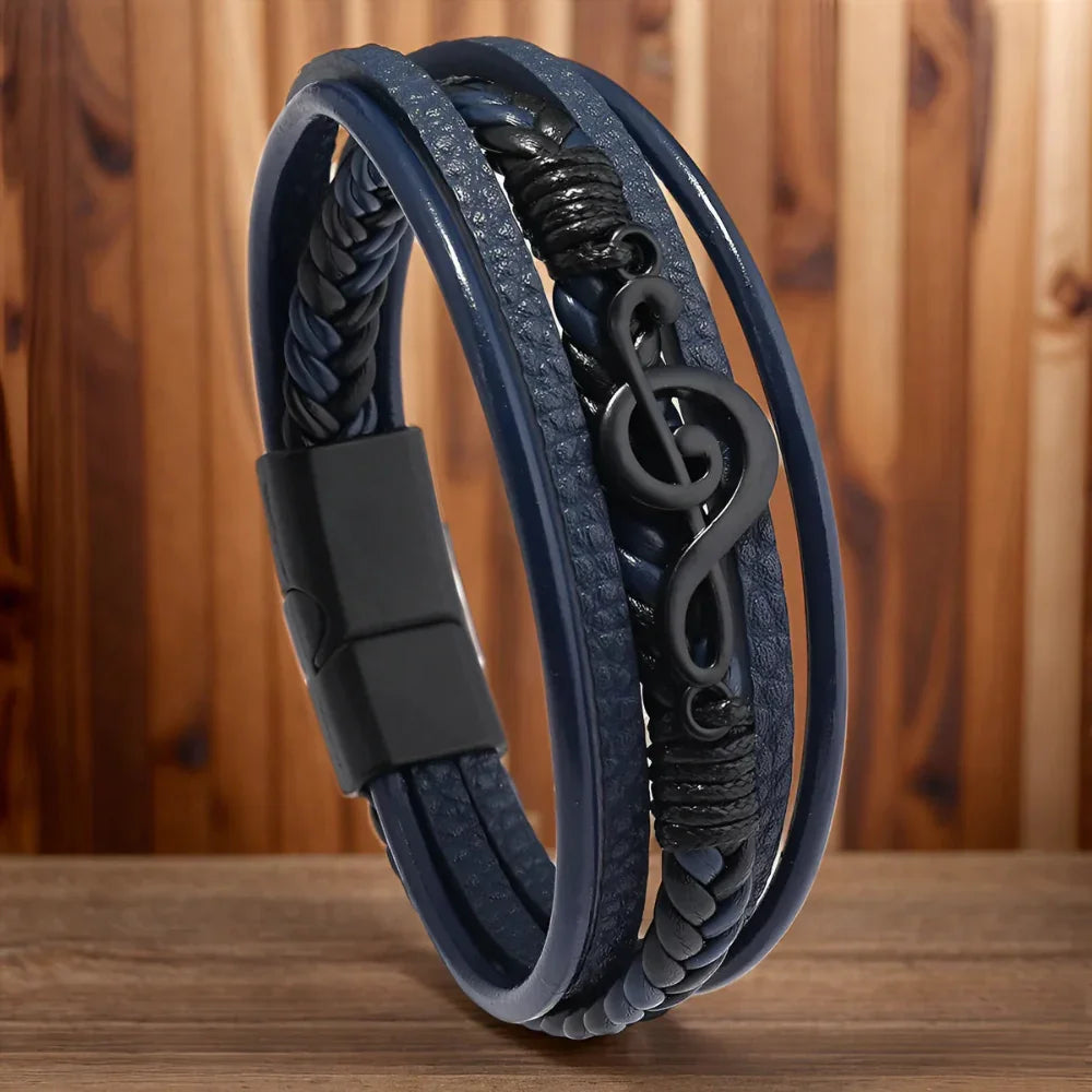 Konrad | Armband mit Musikmotiv