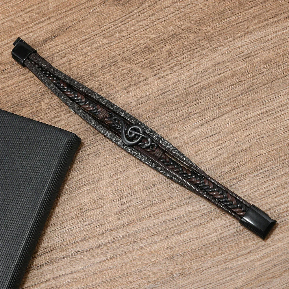 Konrad | Armband mit Musikmotiv