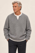 Jarek | Pullover mit Kontrastdetails – Valtor
