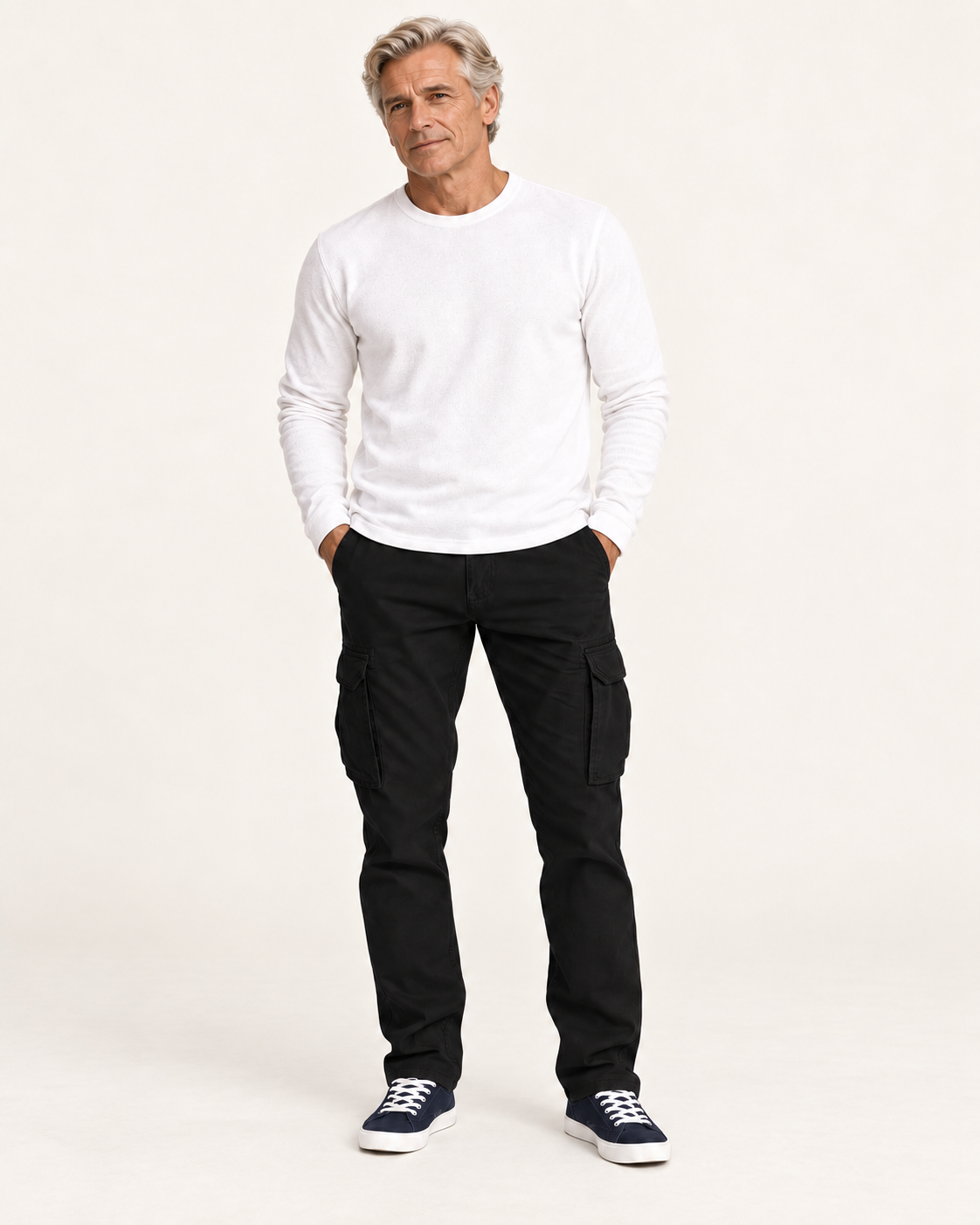 Sebastian | Cargohose mit schmalem Schnitt