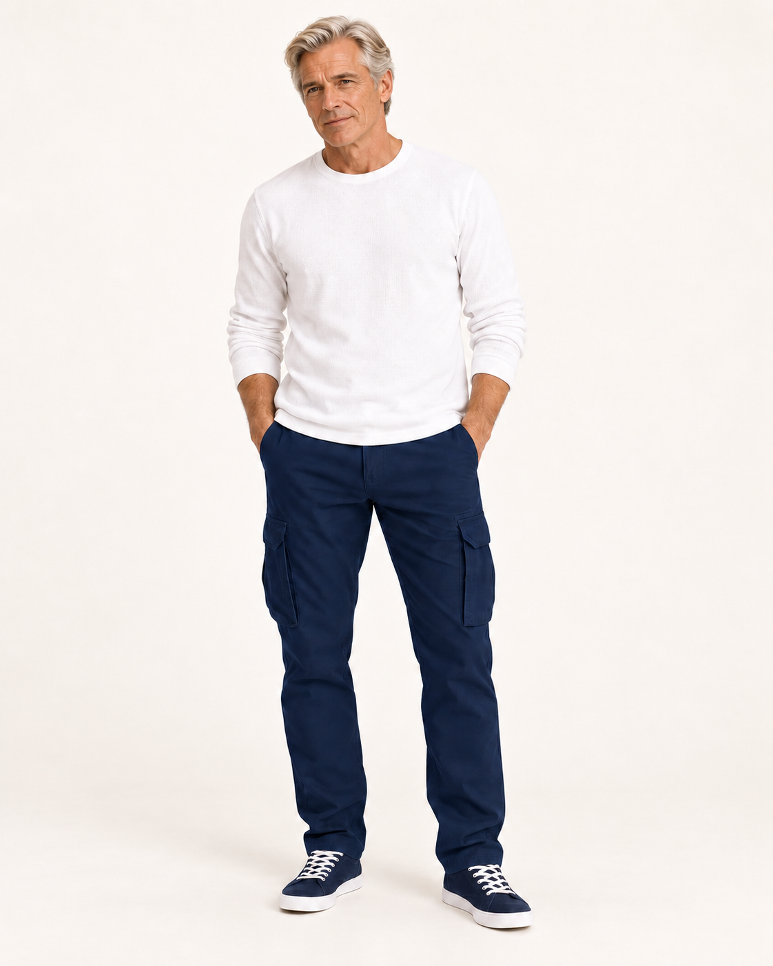Sebastian | Cargohose mit schmalem Schnitt
