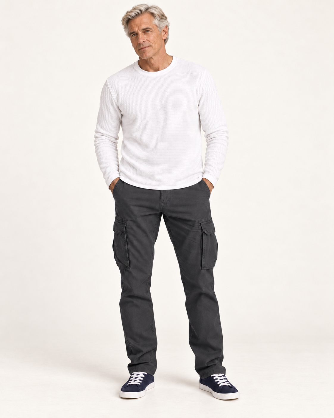 Sebastian | Cargohose mit schmalem Schnitt