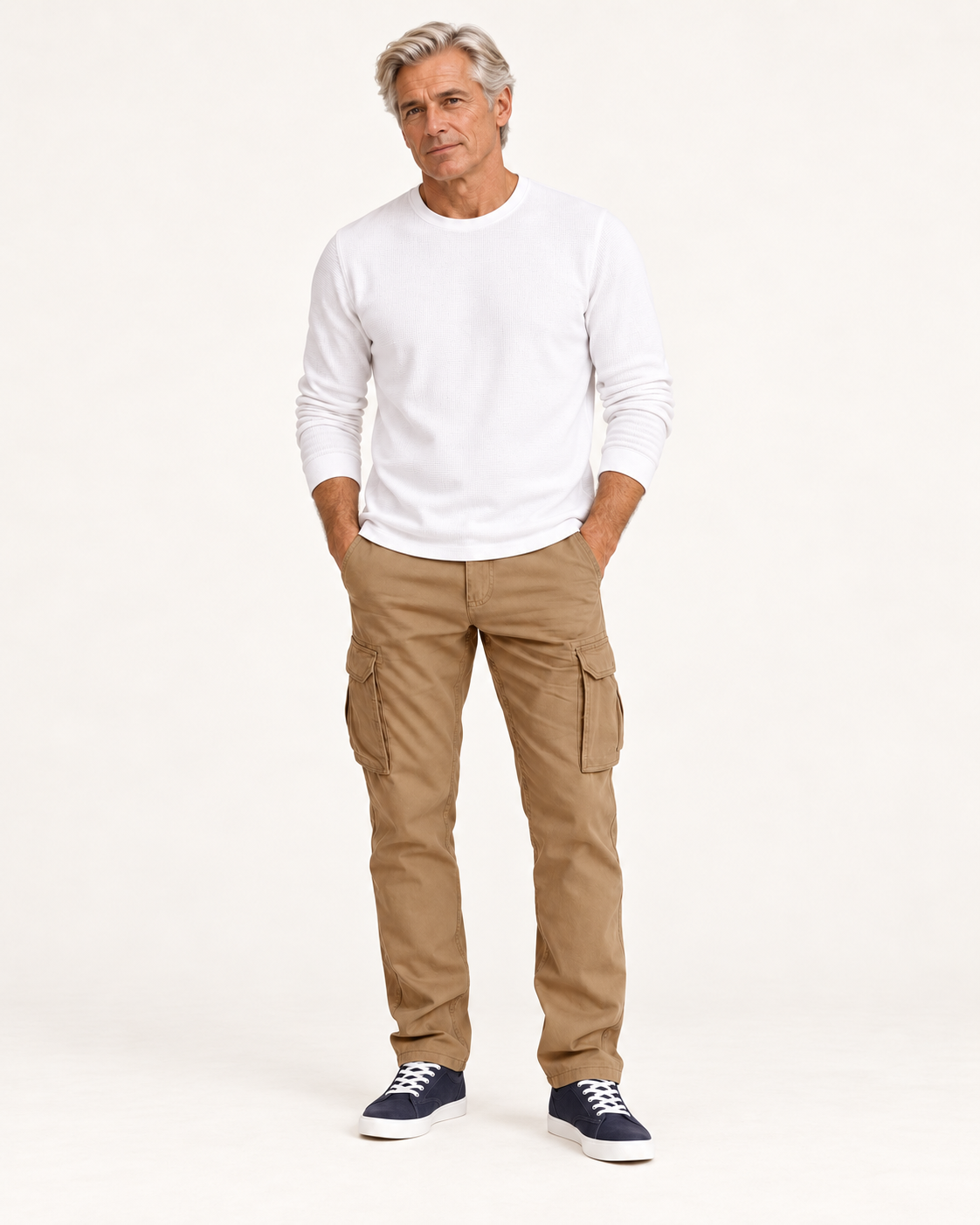 Sebastian | Cargohose mit schmalem Schnitt
