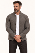 Caleb | Strukturierter Cardigan – am Valtor-Modell