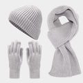 Levin | Set aus Mütze, Schal und Handschuhen