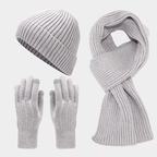 Levin | Set aus Mütze, Schal und Handschuhen