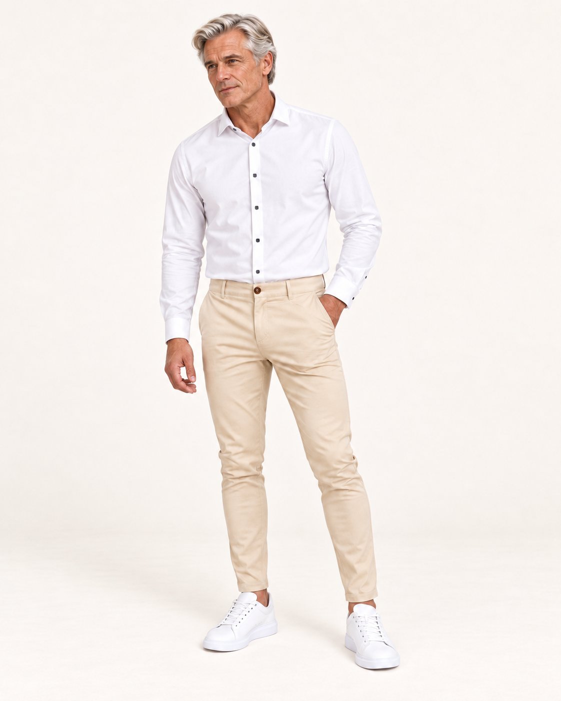 Martin | Chino mit schmal zulaufendem Bein