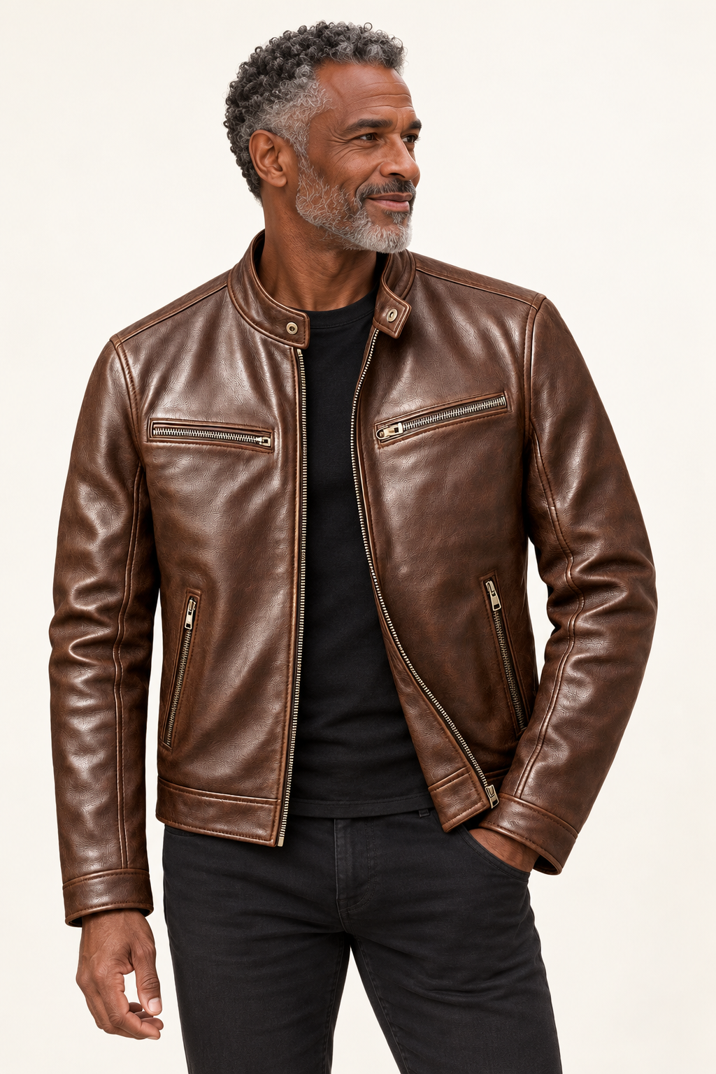 Leonard | Freizeitjacke mit strukturierter Oberfläche – Valtor