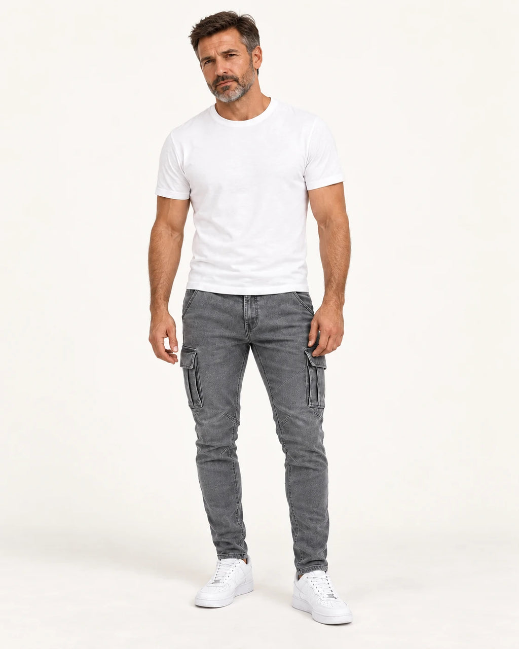Jens | Cargo-Jeans mit schmalem Bein