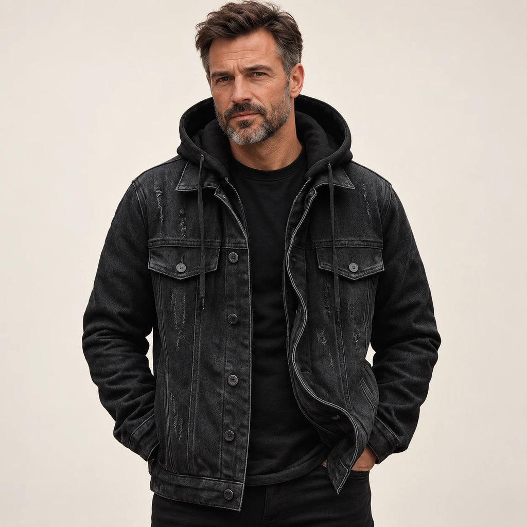 Ryder | Truckerjacke mit Kapuze – am Valtor-Modell
