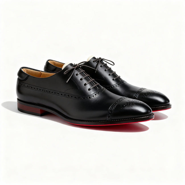 Emil | Schnürschuhe mit Lochmuster
