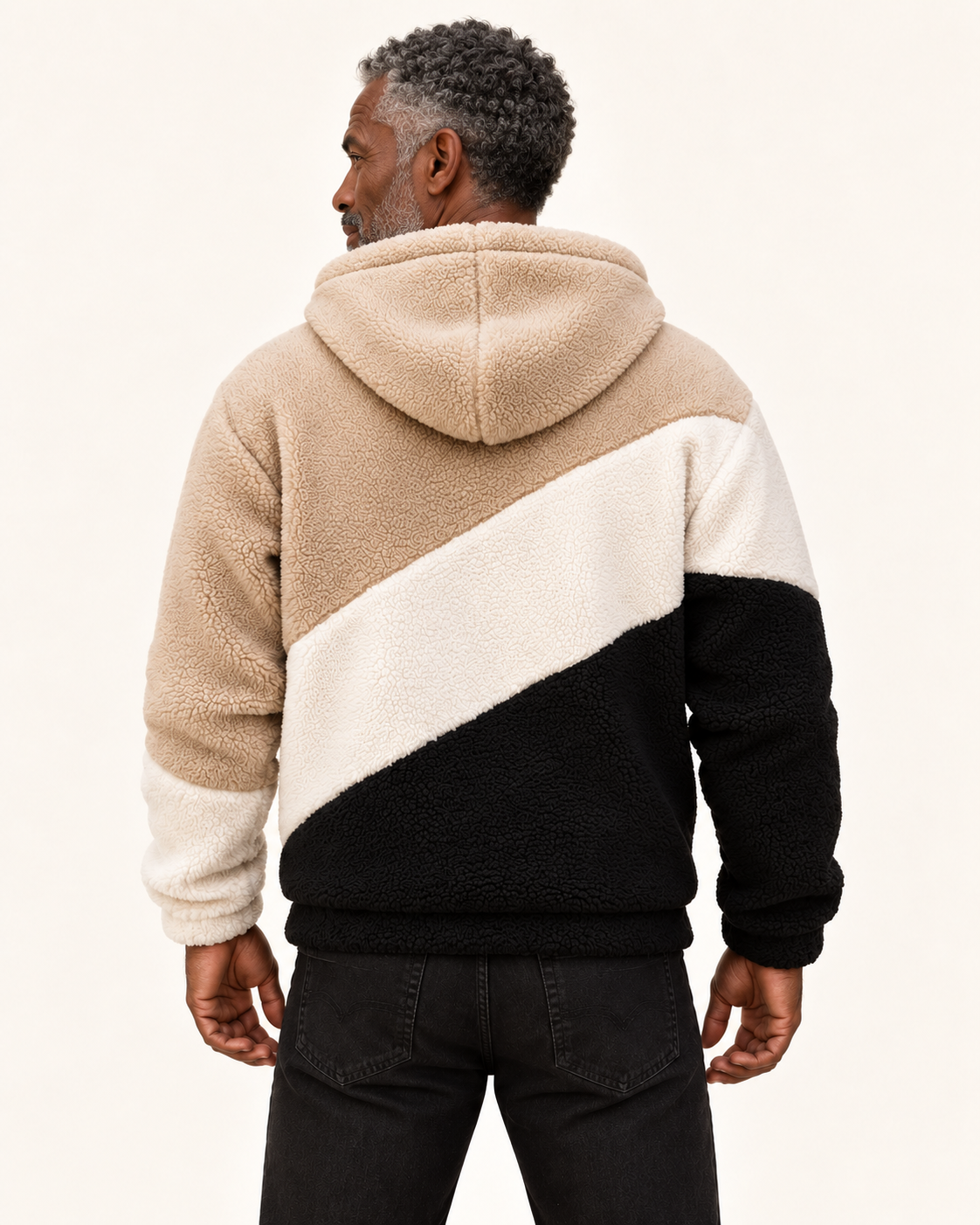 Oliver | Kapuzenjacke mit Farbblöcken