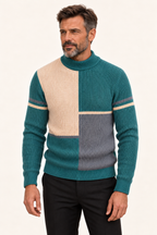 Alex | Pullover mit grafischem Muster – am Valtor-Modell