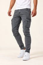 Jens | Cargo-Jeans mit schmalem Bein – Produktansicht