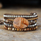 Maren | Mehrreihiges Wickelarmband