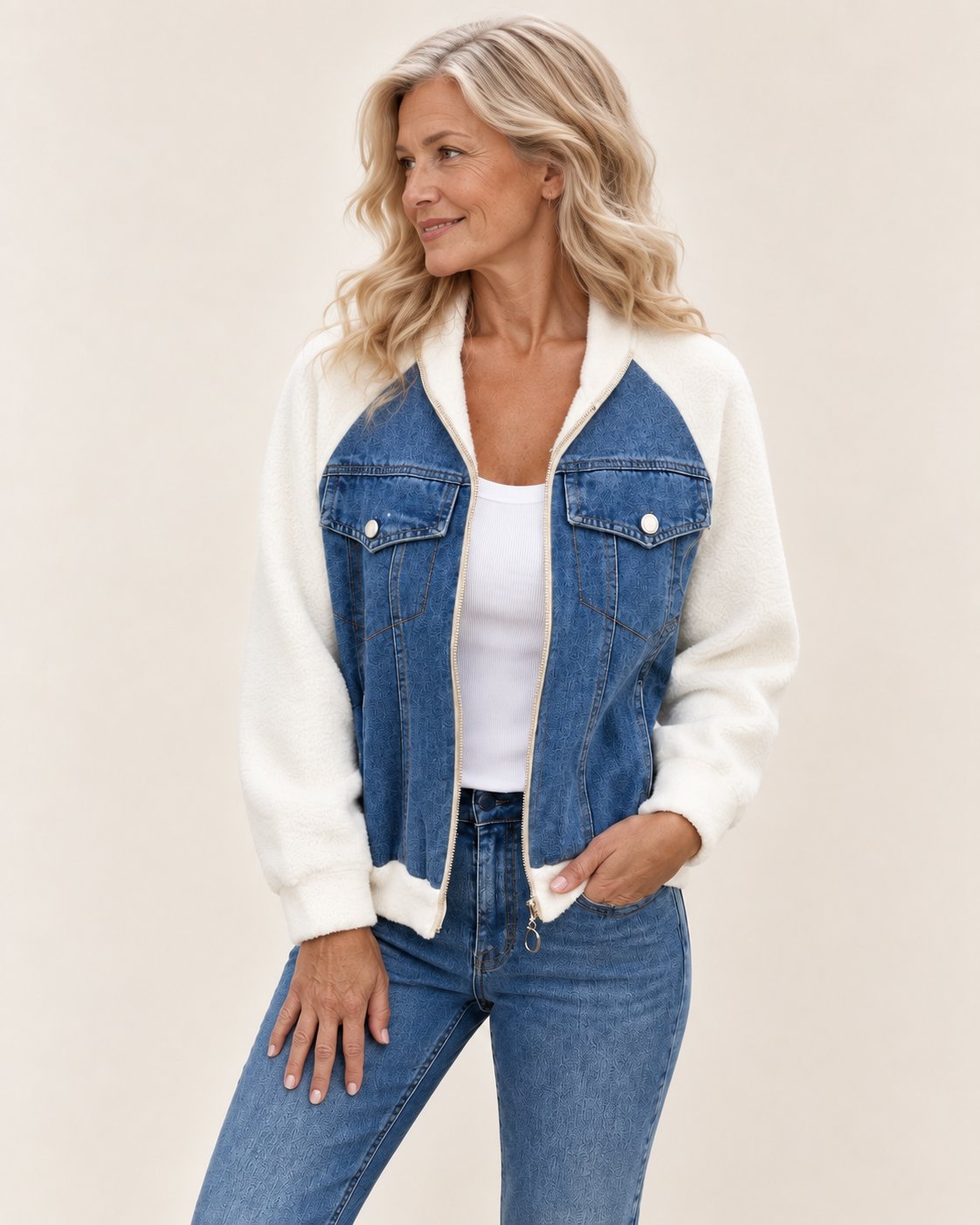 Oliva | Jeansjacke