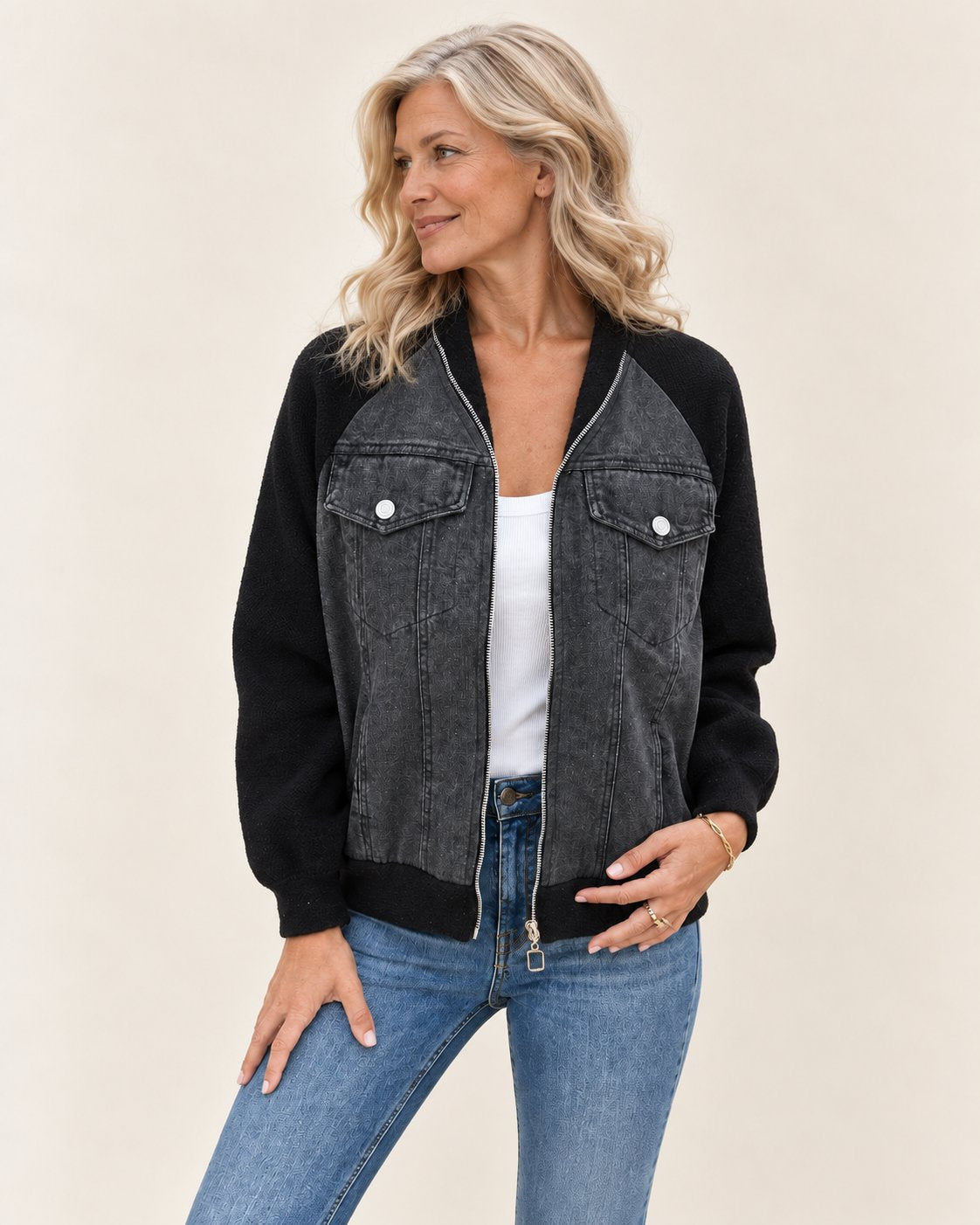 Oliva | Jeansjacke