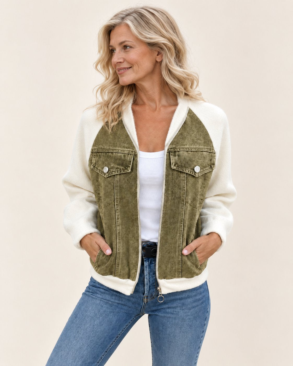 Oliva | Jeansjacke