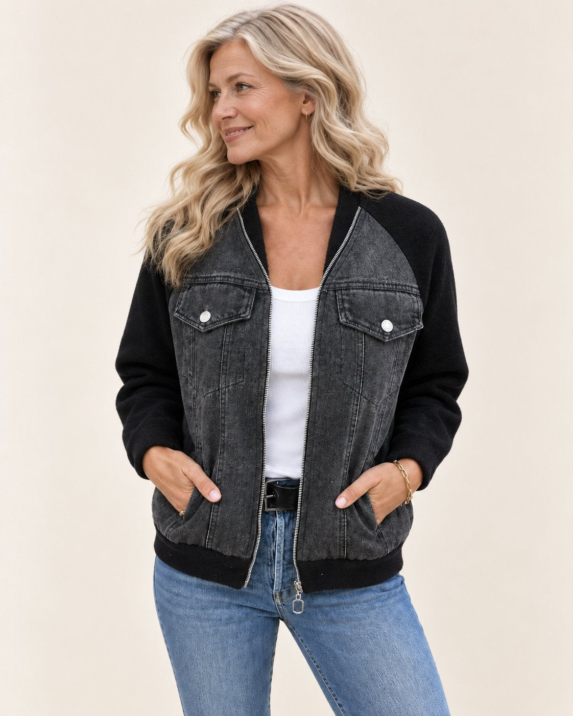 Oliva | Jeansjacke