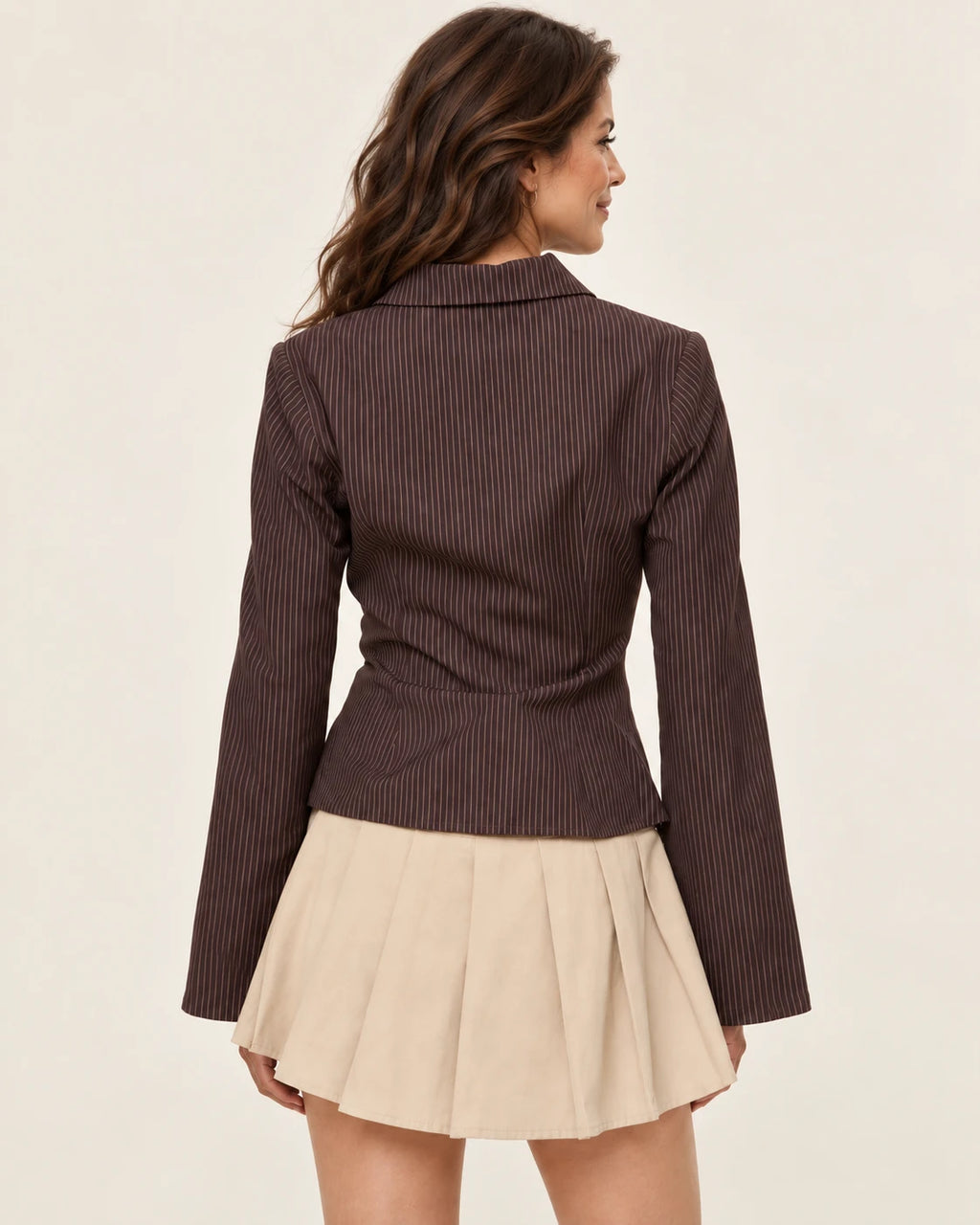 Emma | Bluse mit Knopfleiste im Retro-Stil