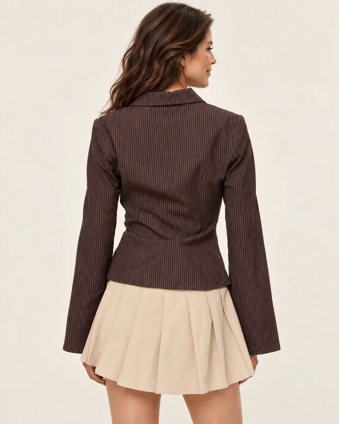 Emma | Bluse mit Knopfleiste im Retro-Stil