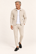 Linus | Set aus Jacke und Hose mit Waffelstruktur – am Valtor-Modell