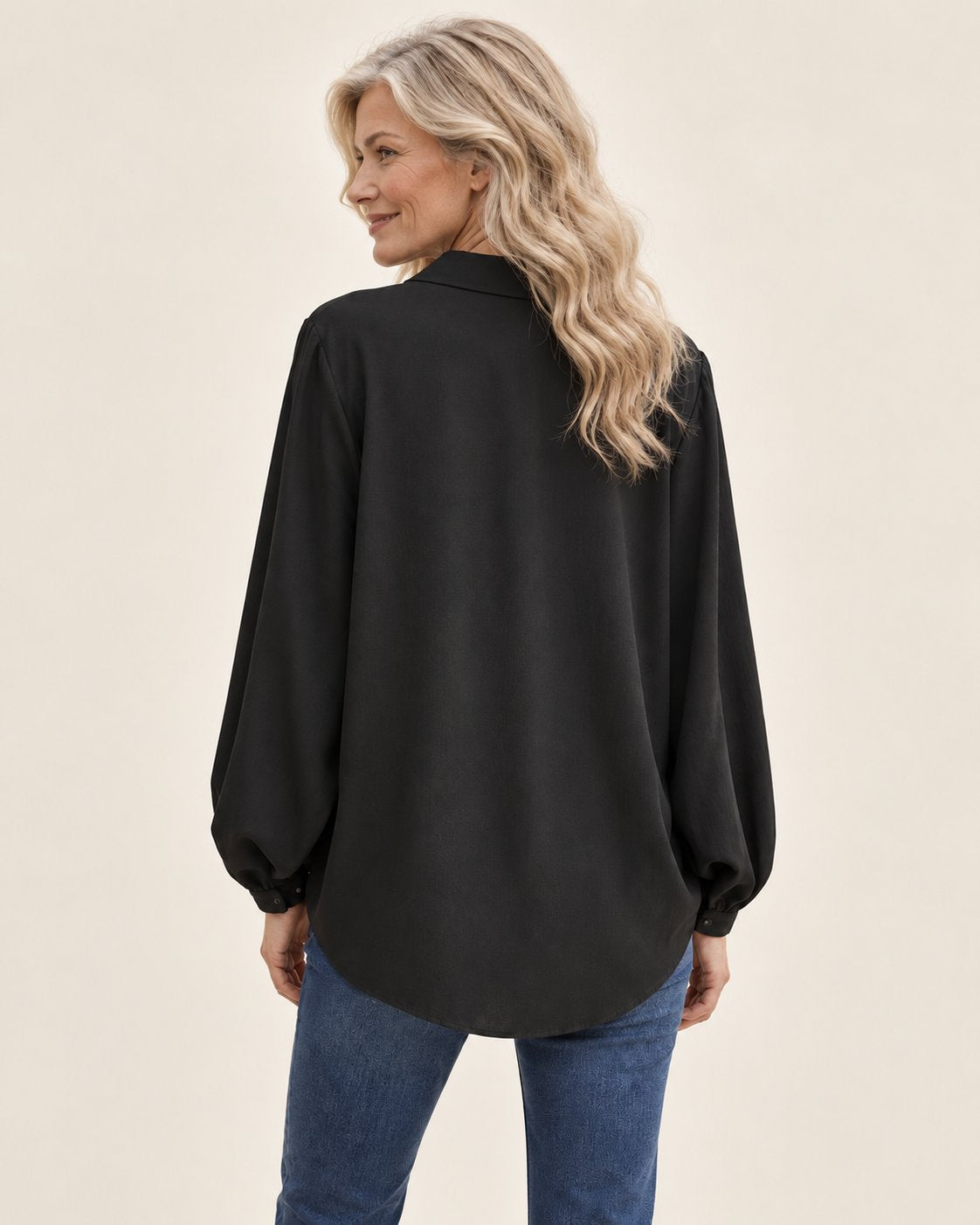 Natalia | Bluse mit Hemdkragen – Produktansicht