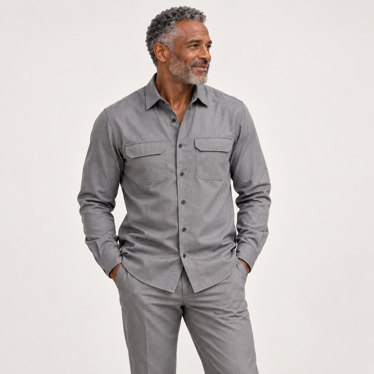 Lorenz | Set aus Langarmhemd und Hose