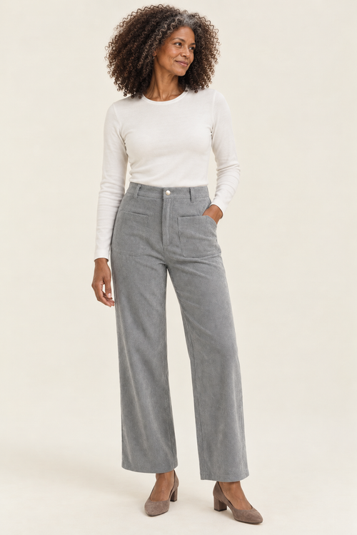 Allison Cordhose in Grau – Valtor