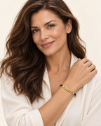 Valtor Damen | Robin | Verstellbares Armband mit Botschaft am Model